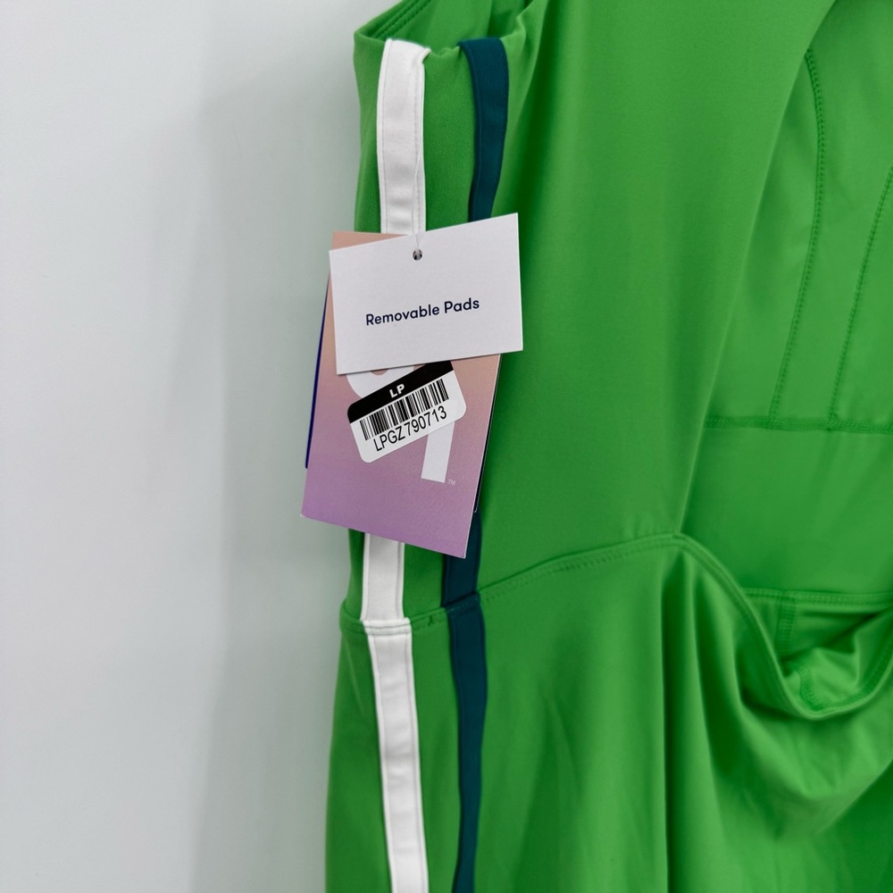 JoyLab Bright Green Racerback Mini Dress - Picture 11 of 13